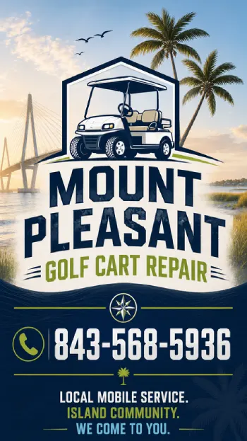 Mount Pleasant Golf Cart Repair local mobile service information